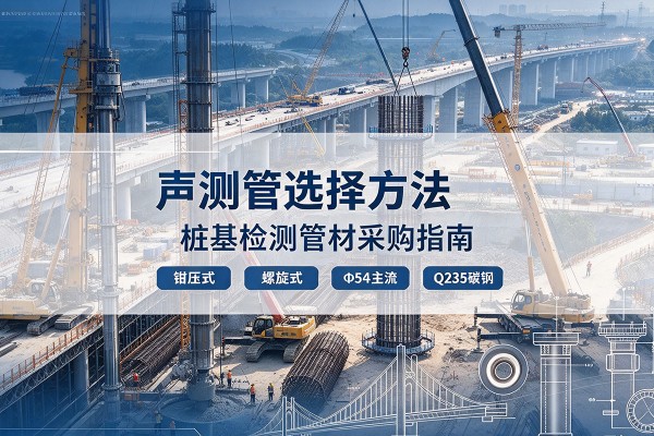 卓资声测管选型标准