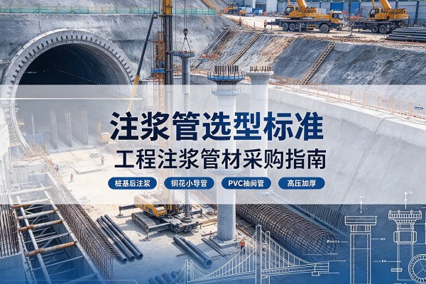卓资注浆管选型标准
