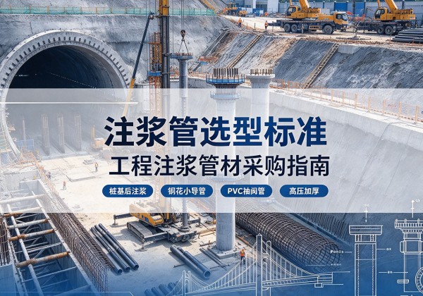 卓资注浆管选型标准